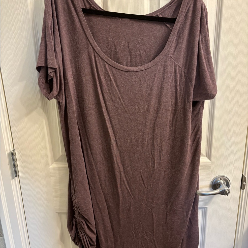 Women's Purple Tshirt Dress
